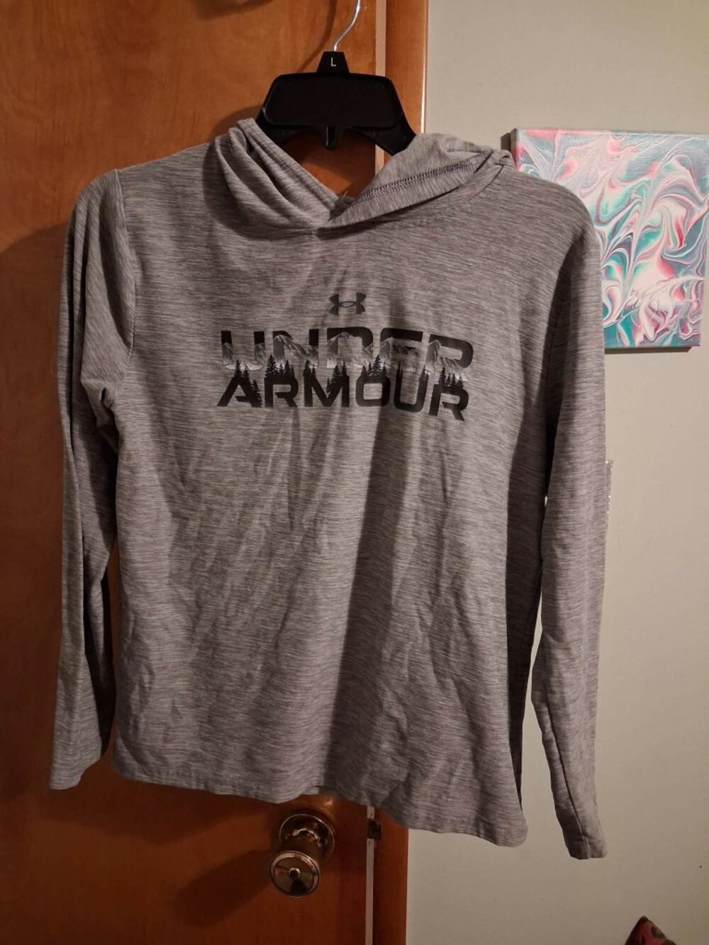 Under Armour Long Sleeve Shirt Size YXL